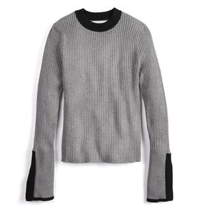 Grey Ribbed Longsleeve